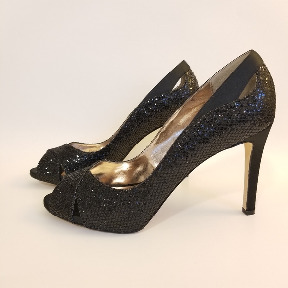 Alfani Shoes - Alfani Lyrra Peeptoe Heels, Size 9.5M